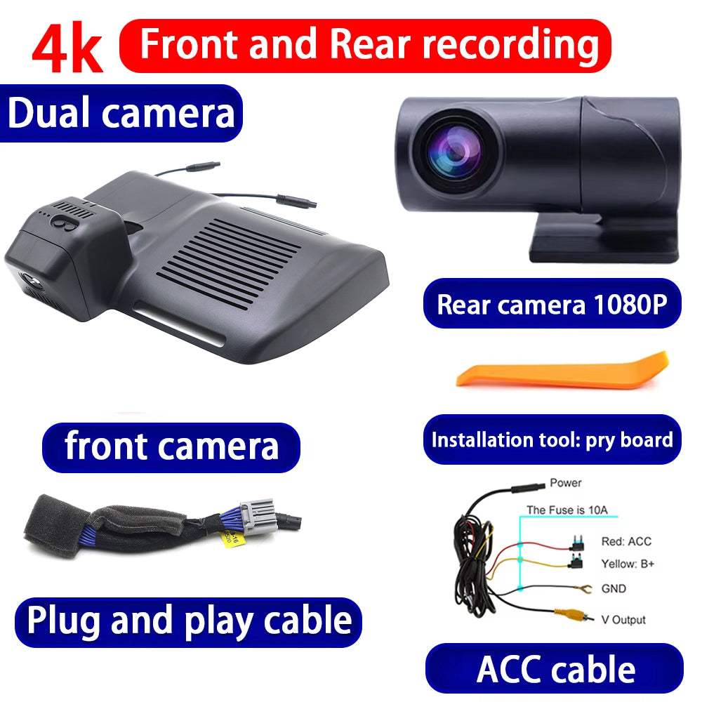 for Honda CR-V CRV CR V RW RT RY 2017-2022 2160P 4K Dash Cam Wifi Camera Video Recorder