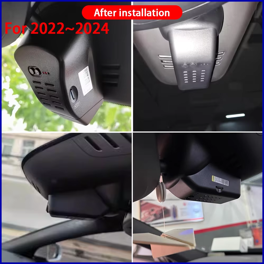 for Volvo XC90 2015-2025 4K Dash Cam Wifi Camera Video Recorder