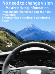 for Cadillac XT5 XT6 2016-2024 2020-2024 Auto HUD Display Projector Alarm Head Up Display Speedometer