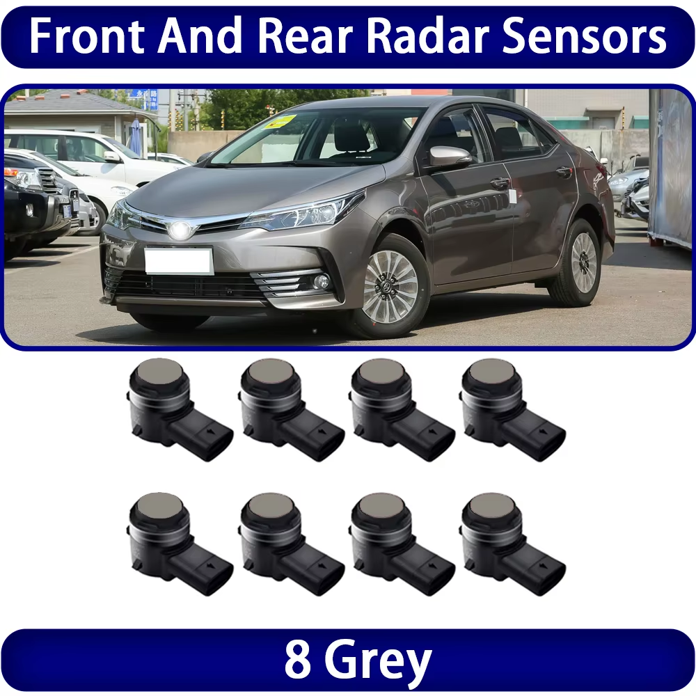 for Toyota Corolla Hybrid E170 E180 2014-2018 OEM Car Parking Sensor Kit Buzzer Alarm Reverse Radar Detector System