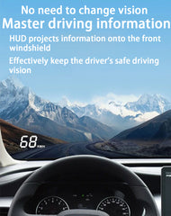 for BYD Qin DM EV Petrol 2012-2024 Auto HUD Display Projector Alarm Head Up Display Speedometer