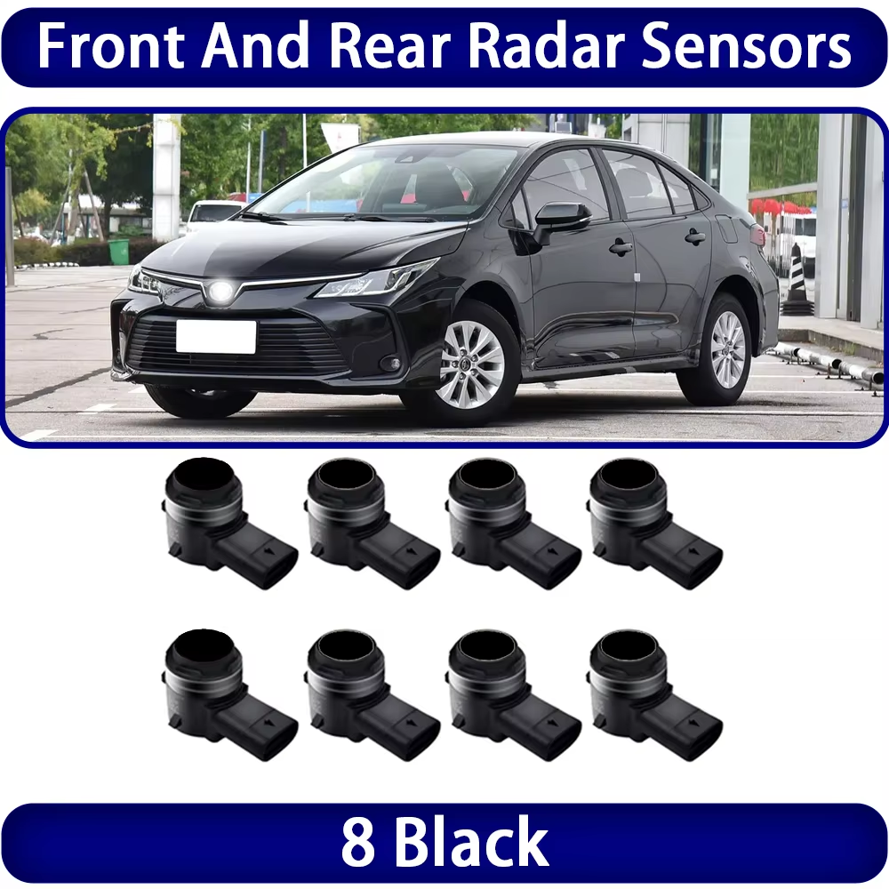 for Toyota Corolla Auris Hybrid E210 2023 2024 2025 OEM Car Parking Sensor Kit Buzzer Alarm Reverse Radar Detector System