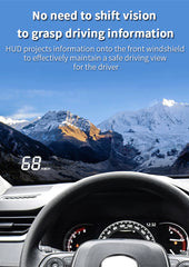 for Toyota RAV4 XA40 2013 2014 2015 2016 2017 2018 Auto HUD Display Projector Alarm Head Up Display Speedometer