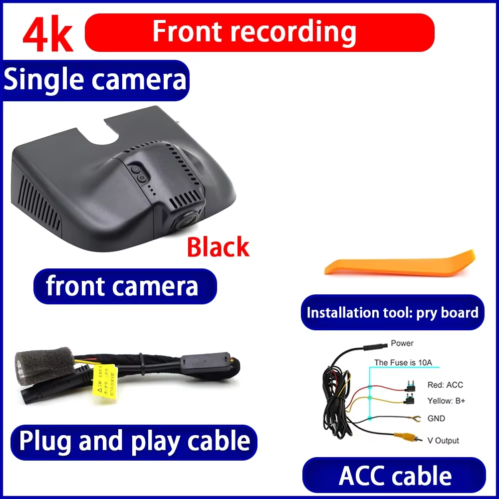 for Mercedes Benz MB M ML GL Class W166 X166 2012-2015 4K Dash Cam Wifi Camera Video Recorder