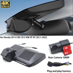 for Honda CR-V CRV CR V RW RT RY 2017-2022 2160P 4K Dash Cam Wifi Camera Video Recorder