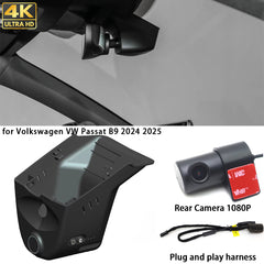 for Volkswagen VW Passat B9 2024 2025 4K Dash Cam Wifi Camera Video Recorder