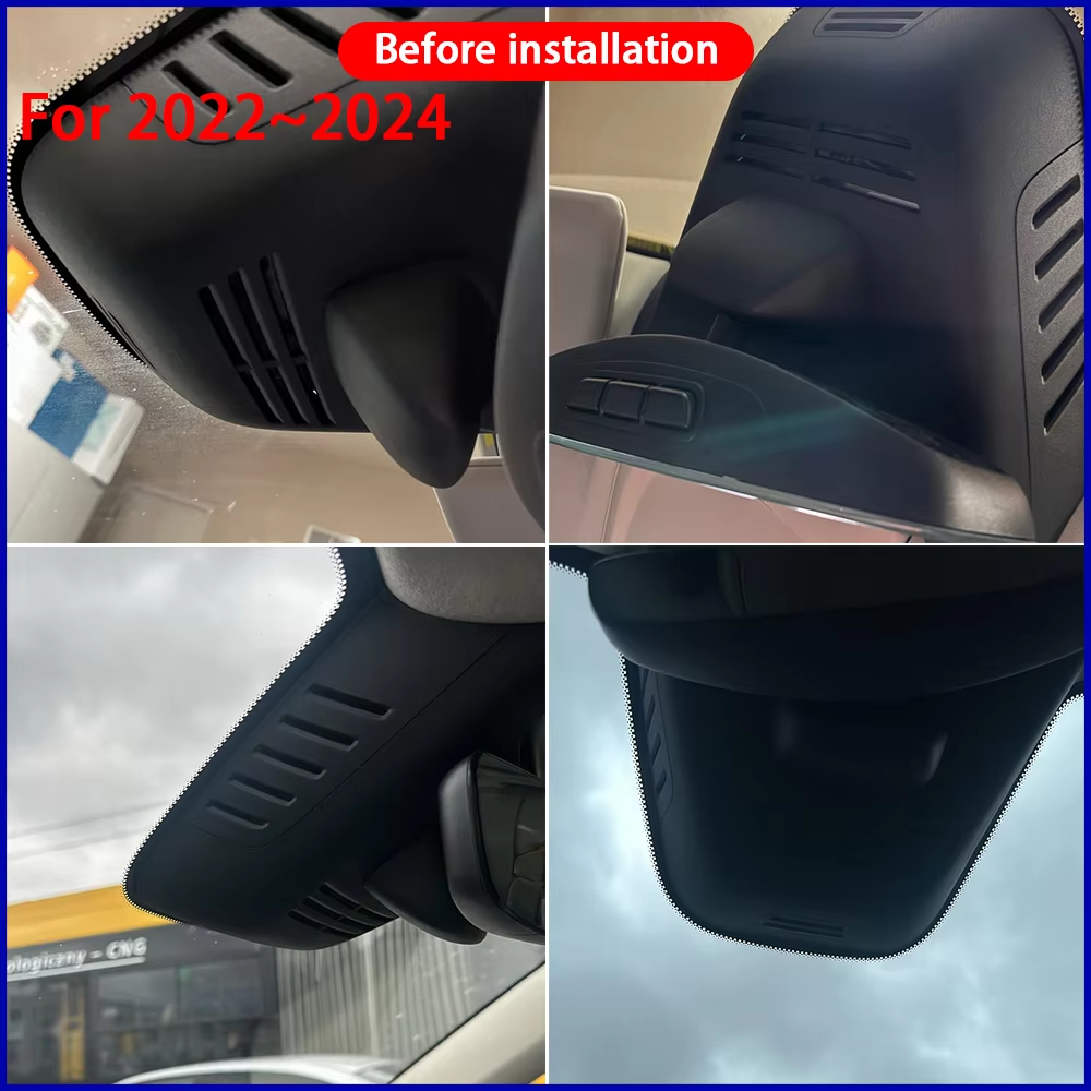 for Volvo XC90 2015-2025 4K Dash Cam Wifi Camera Video Recorder