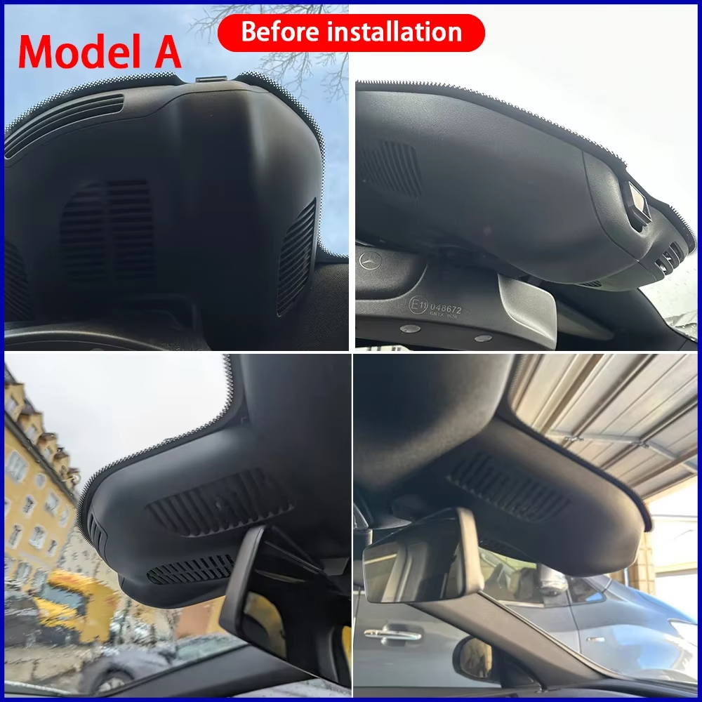for Mercedes Benz C Class W206 S206 2022 2023 2024 2025 4K Dash Cam Wifi Camera Video Recorder