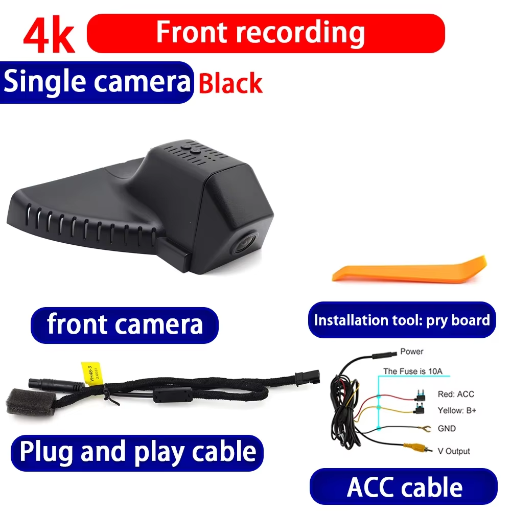 for Skoda Superb B8 3V 2015 2016 2017 2018 2019 2020 4K Dash Cam Wifi Camera Video Recorder