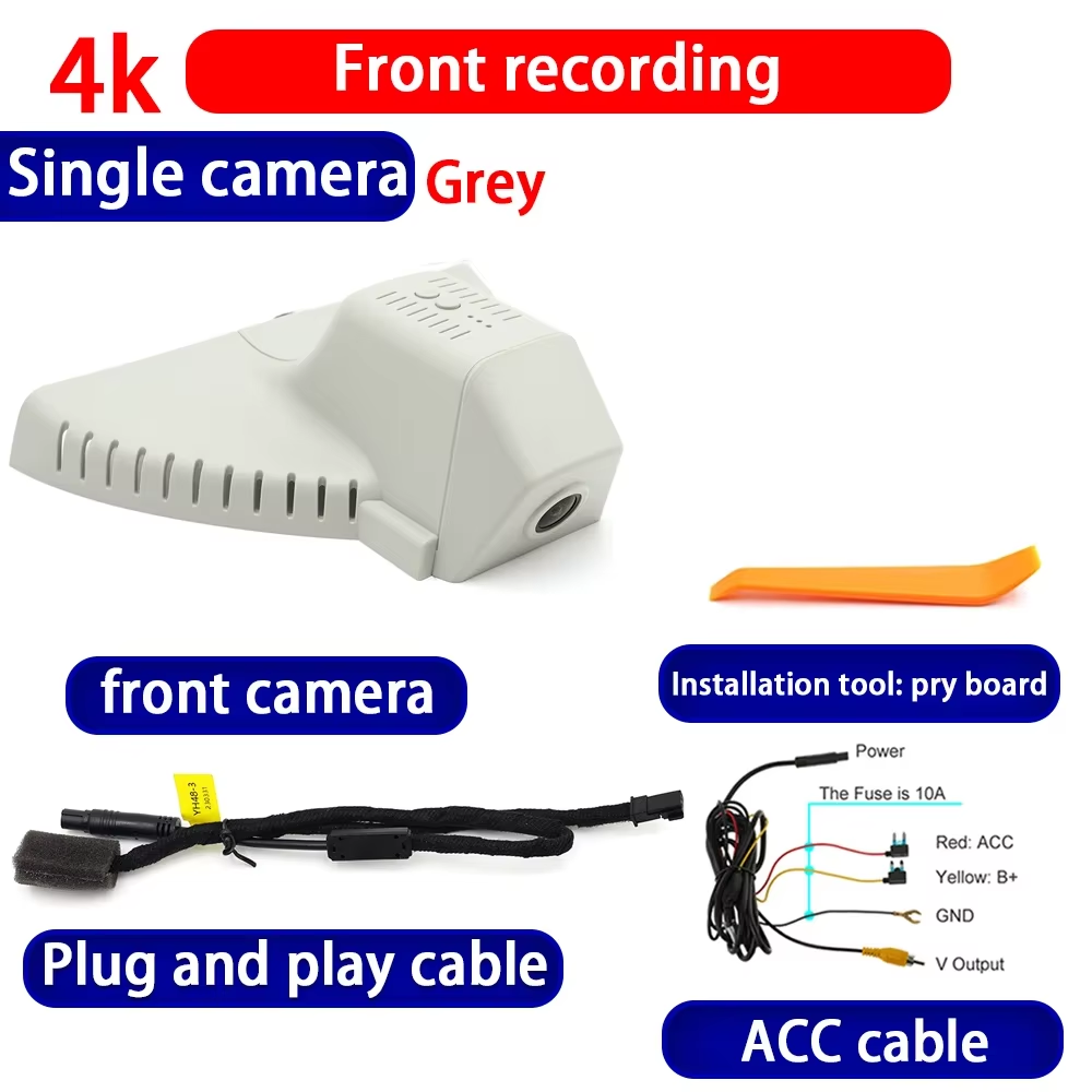 for Skoda Superb B8 3V 2015 2016 2017 2018 2019 2020 4K Dash Cam Wifi Camera Video Recorder