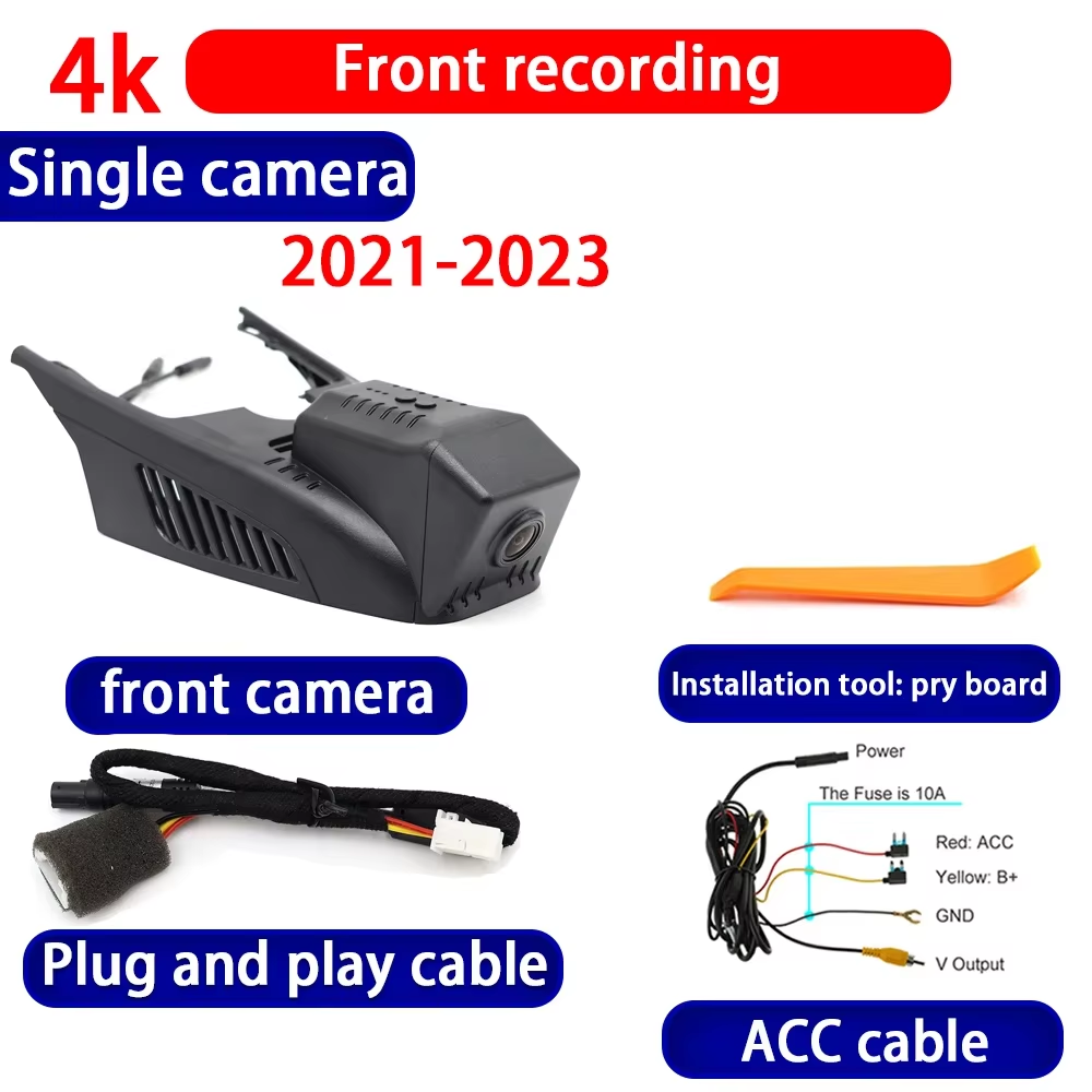 for Mercedes Benz E Class A238 Cabriolet Convertible 2016-2023 4K Dash Cam Wifi Camera Video Recorder