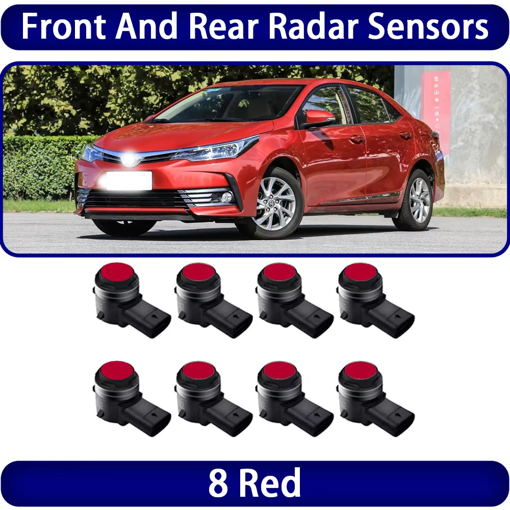 for Toyota Corolla Hybrid E170 E180 2014-2018 OEM Car Parking Sensor Kit Buzzer Alarm Reverse Radar Detector System