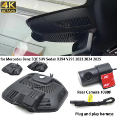 for Mercedes Benz EQE SUV Sedan X294 V295 2023 2024 2025 4K Dash Cam Wifi Camera Video Recorder