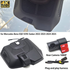 for Mercedes Benz EQE V295 Sedan 2022 2023 2024 2025 4K Dash Cam Wifi Camera Video Recorder