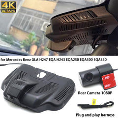 for Mercedes Benz GLA H247 EQA H243 EQA250 EQA300 EQA350 4K Dash Cam Wifi Camera Video Recorder