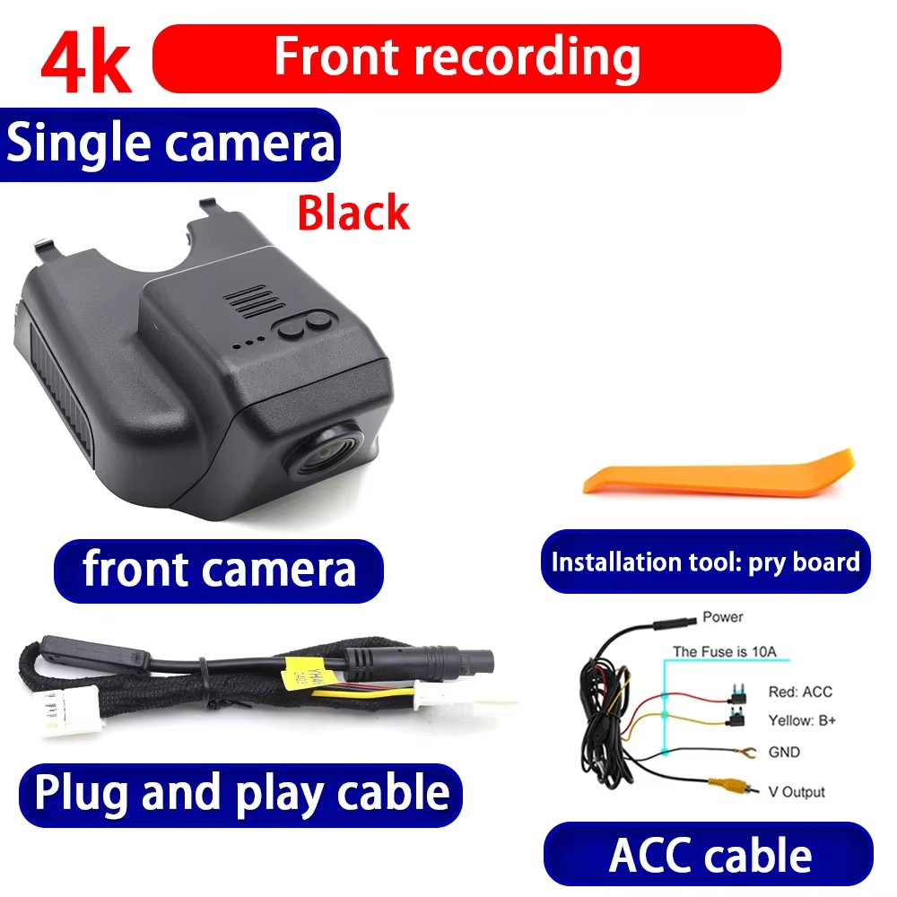 for Mercedes Benz ML M GL R Class W164 X164 W251 Grand Sports Tourer 4K Dash Cam Wifi Camera Video Recorder