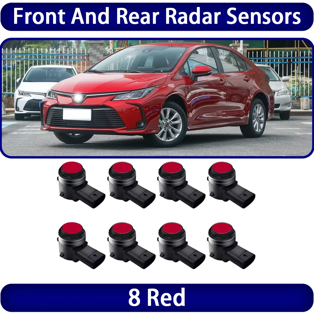for Toyota Corolla Auris Hybrid E210 2023 2024 2025 OEM Car Parking Sensor Kit Buzzer Alarm Reverse Radar Detector System