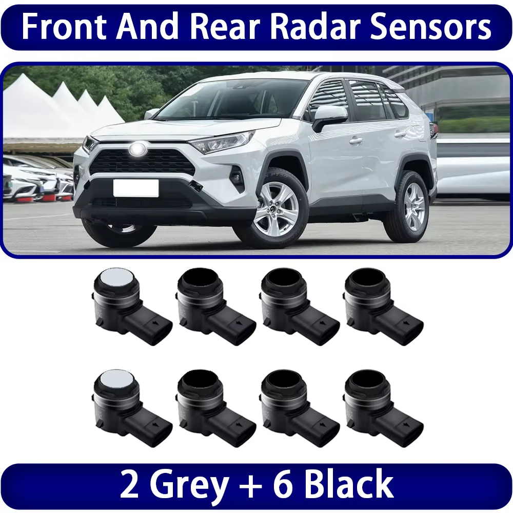 for Toyota RAV4 XA50 Suzuki Across Hybrid 2019-2025 OEM Car Parking Sensor Kit Buzzer Alarm Reverse Radar Detector System
