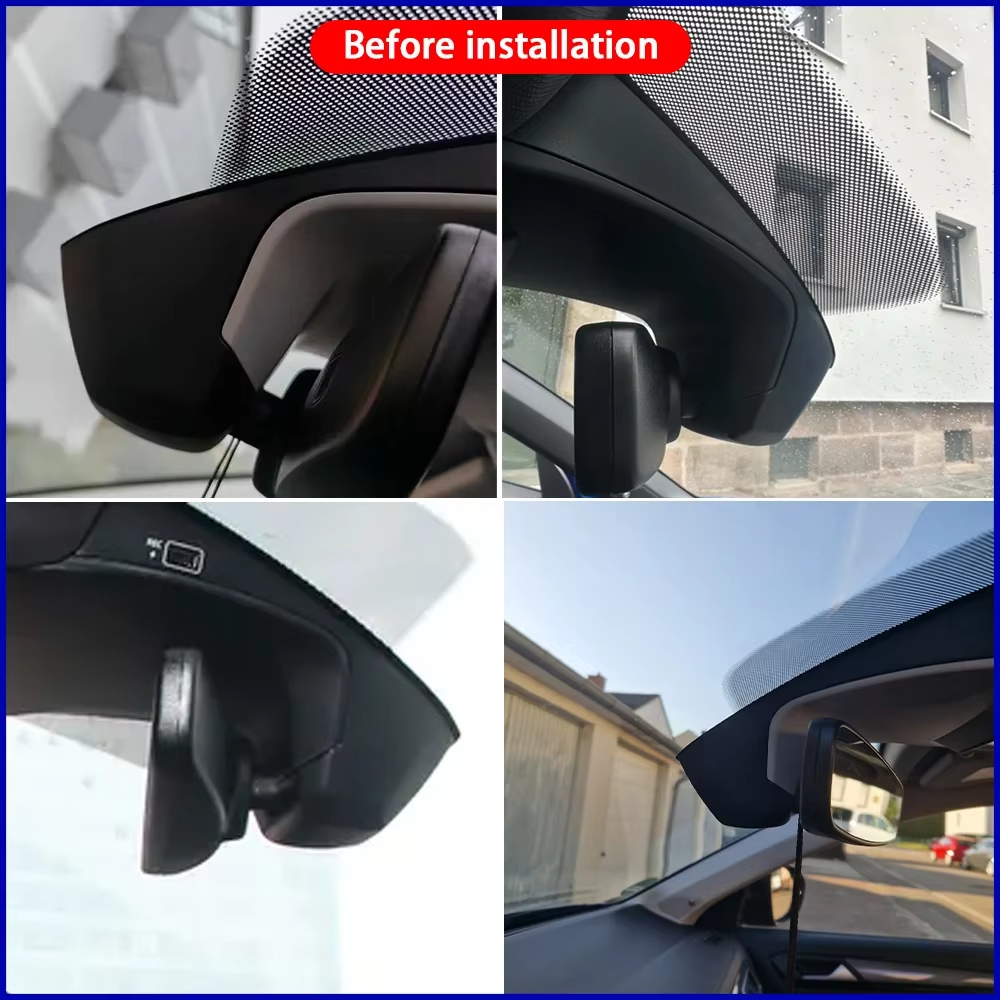 for Volkswagen VW T Roc T-Roc Troc 2018-2025 4K Dash Cam Wifi Camera Video Recorder