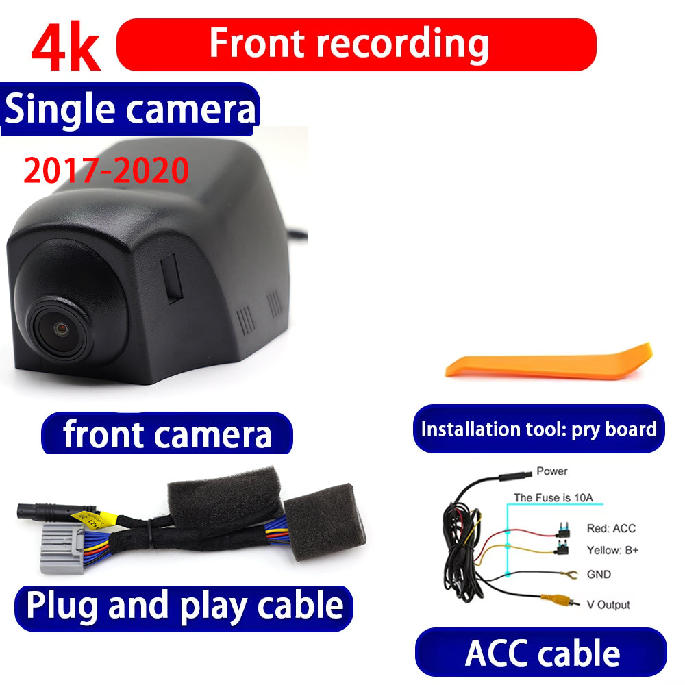 for Land Rover Range Rover Velar L560 2017-2025 4K Dash Cam Wifi Camera Video Recorder