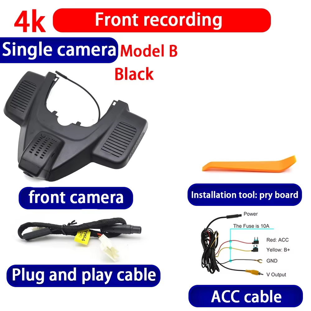 for Mercedes Benz MB GLE W166 GLS X166 2015-2019 4K Dash Cam Wifi Camera Video Recorder