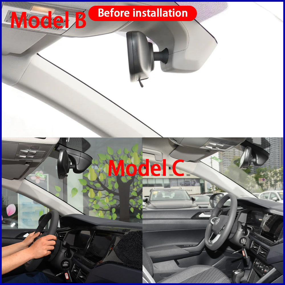 for Volkswagen VW Virtus Polo Sedan Lavida XR Skoda Slavia 2018-2025 4K Dash Cam Wifi Camera Video Recorder