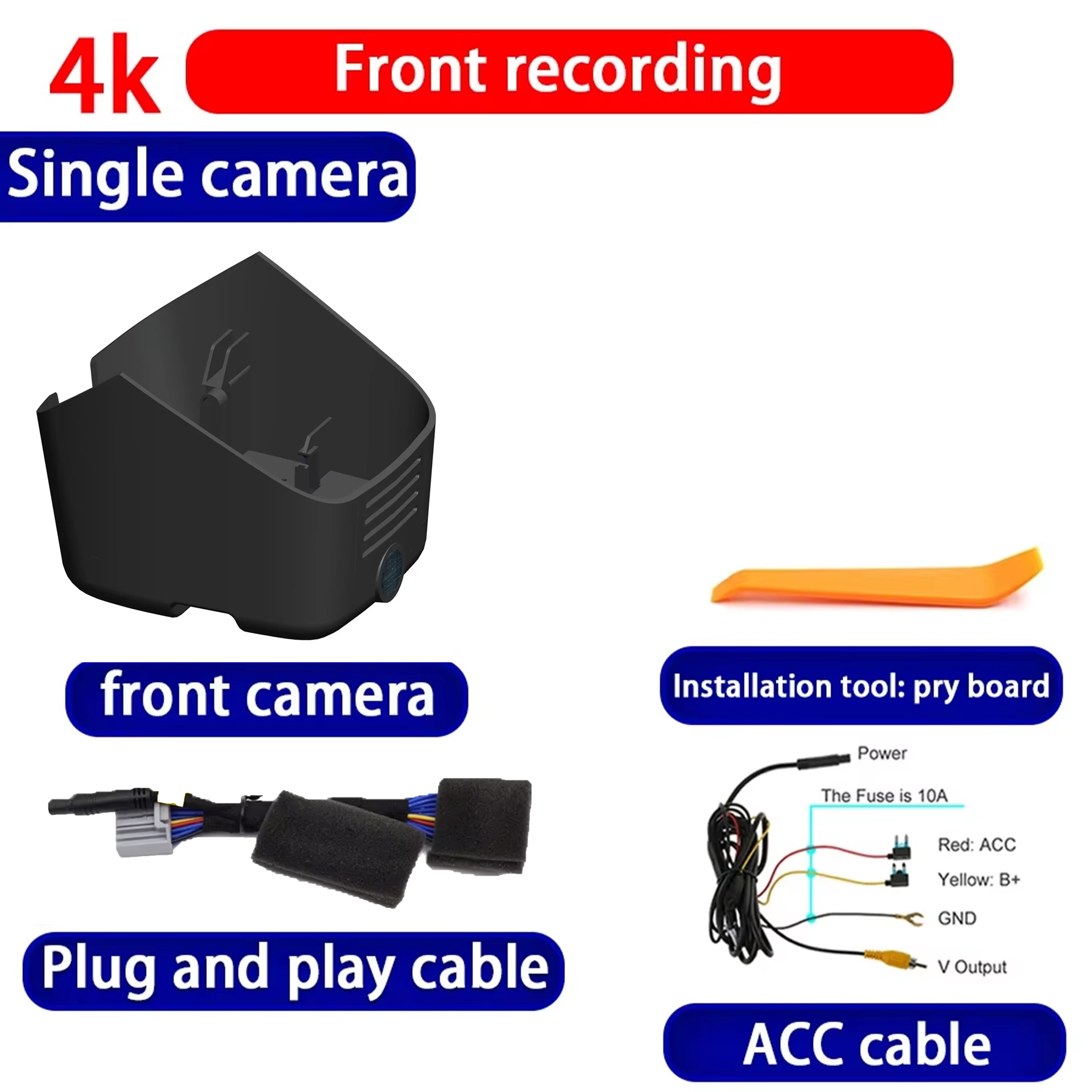 for Jaguar XE X760 XF X260 Facelift 2023 2024 2025 4K Dash Cam Wifi Camera Video Recorder