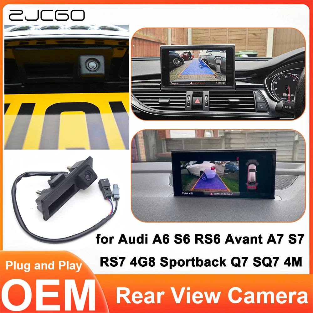Audi A6 S6 RS6 Avant A7 S7 RS7 4G8 Sportback Q7 SQ7 4M Rear View Reverse Back...