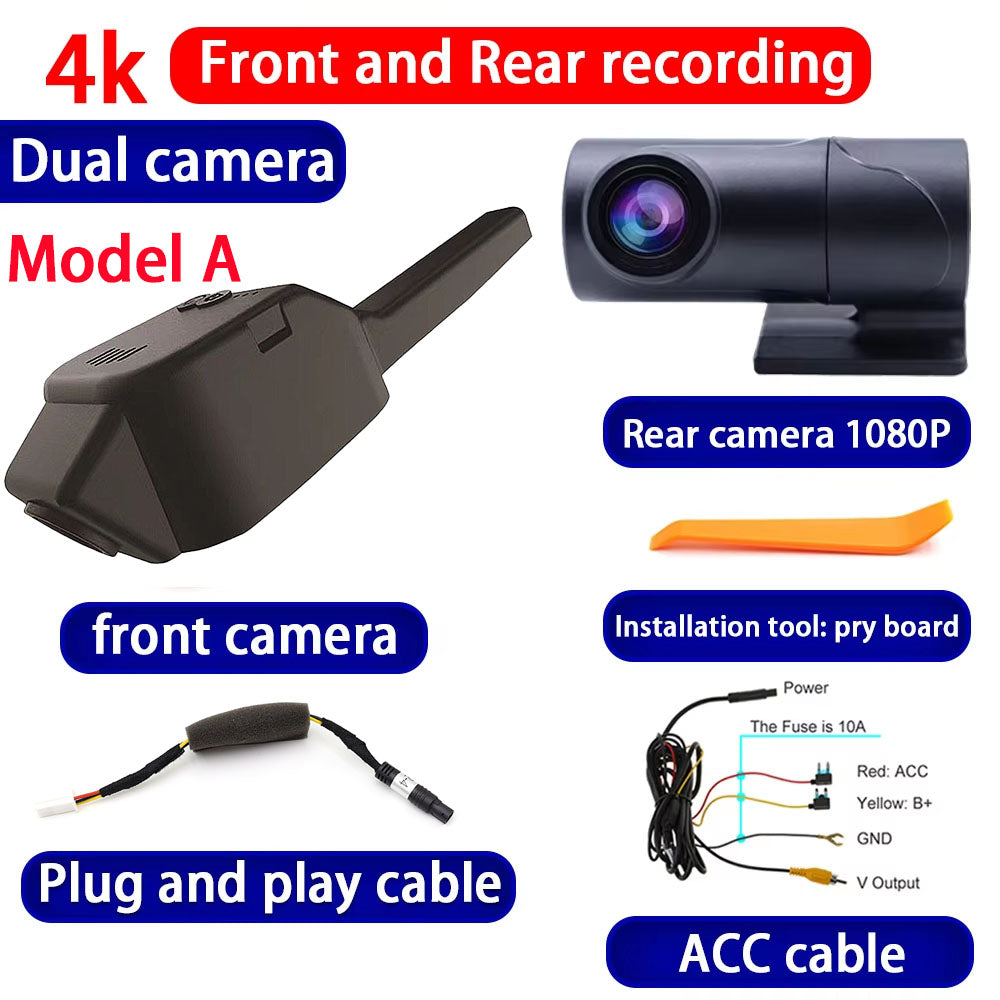 for Geely Emgrand GT Borui GC9 2015-2021 4K Dash Cam Wifi Camera Video Recorder