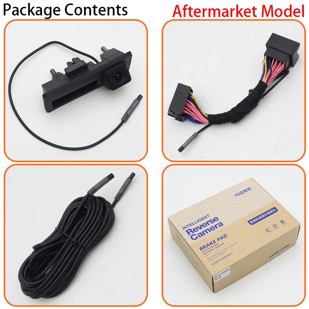 Audi A3 S3 RS3 8V Q3 RSQ3 8U 2011-2020 Car Rear View Reverse Backup Trunk Han...