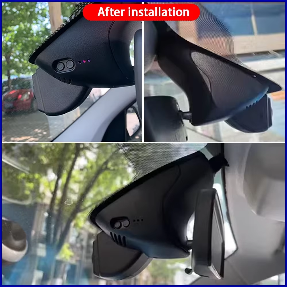 for Smart EQ Fortwo Forfour W453 C453 Cabriolet A453 Electric Drive 4K Dash Cam Wifi Camera Video Recorder