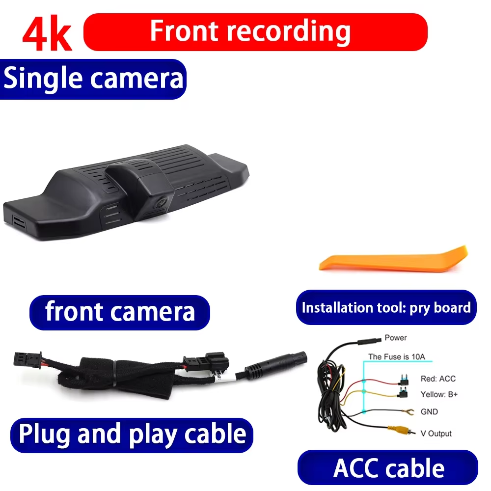 for Land Rover Defender L663 2019 2020 2021 2022 2023 2024 2025 4K Dash Cam Wifi Camera Video Recorder