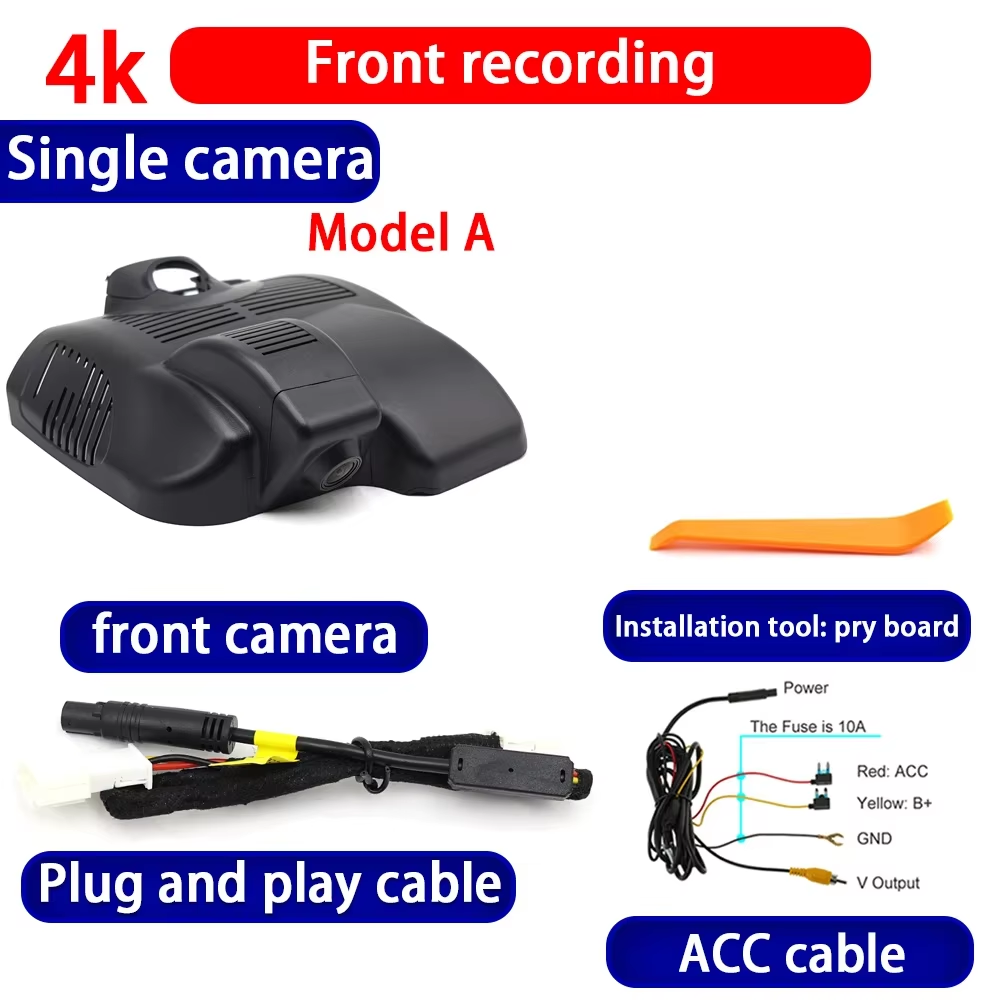 for Mercedes Benz GLC X254 C254 2022 2023 2024 2025 4K Dash Cam Wifi Camera Video Recorder