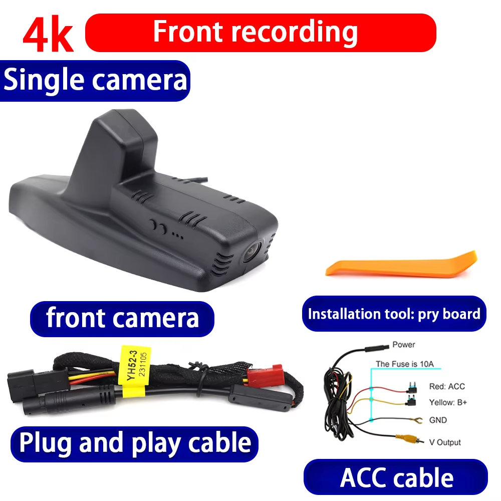 for BMW i3 REx i3s I01 2014 2015 2016 2017 2018 2019 2020 2021 4K Dash Cam Wifi Camera Video Recorder