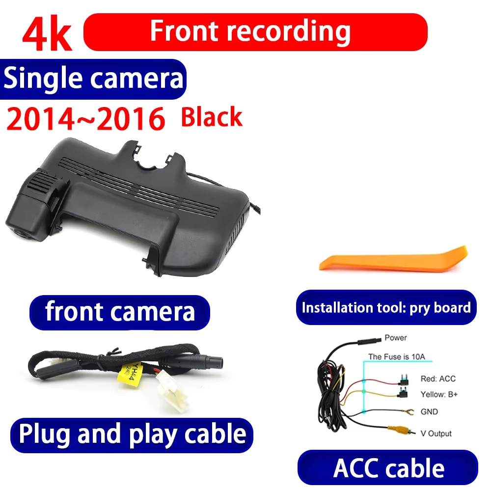 for Mercedes Maybach Benz S Class W222 C217 A217 2014-2021 4K Dash Cam Wifi Camera Video Recorder