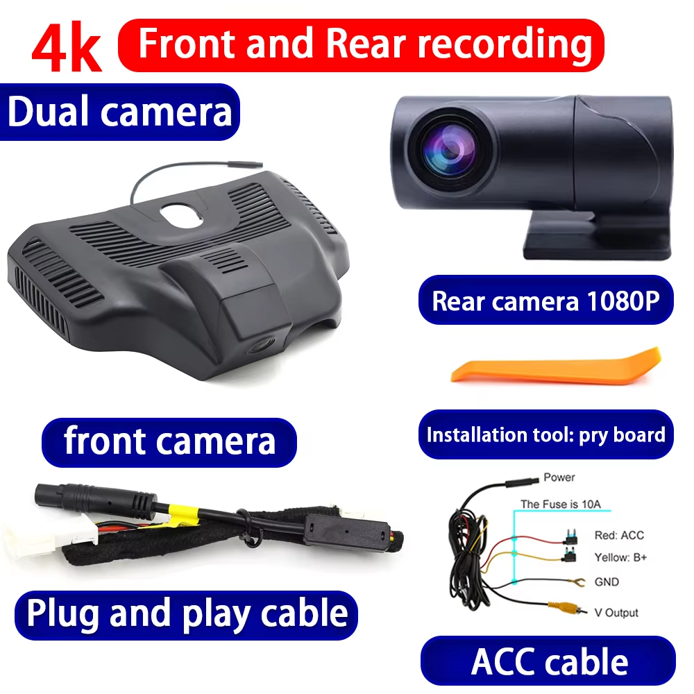 for Mercedes Benz MB GLB X247 EQB X243 2019-2023 4K Dash Cam Wifi Camera Video Recorder