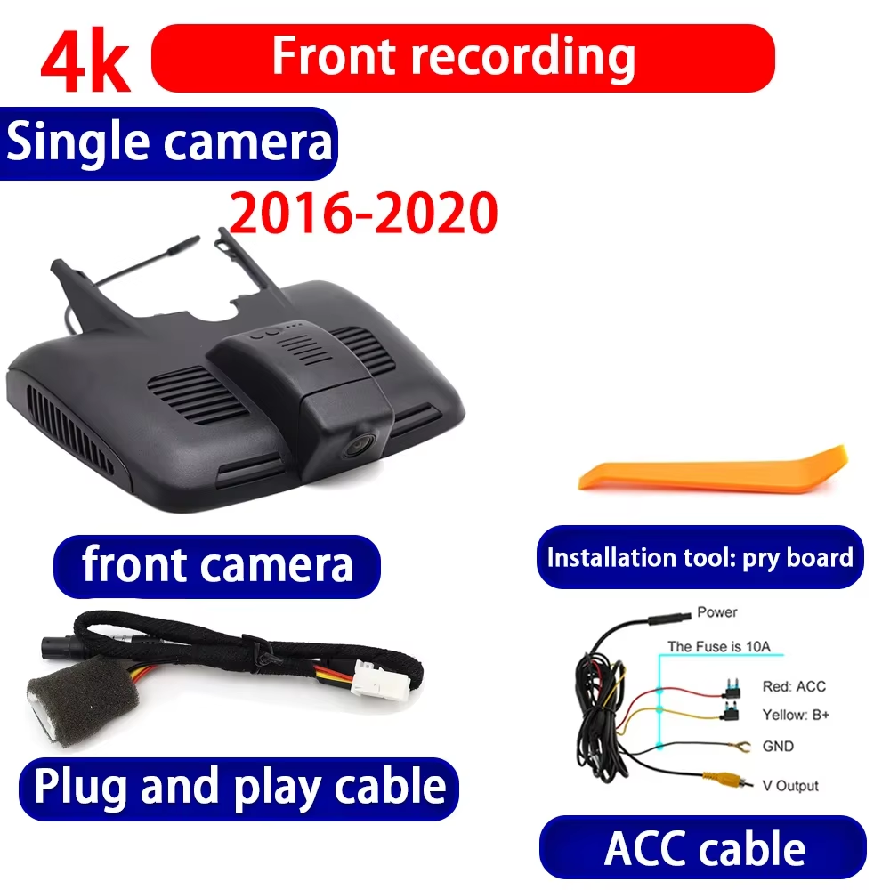 for Mercedes Benz E Class A238 Cabriolet Convertible 2016-2023 4K Dash Cam Wifi Camera Video Recorder