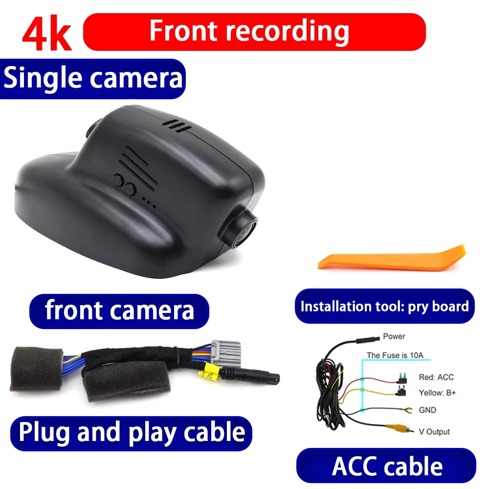 for Jaguar XF XFR X250 XJ XJR X351 2008-2015 4K Dash Cam Wifi Camera Video Recorder