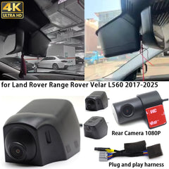 for Land Rover Range Rover Velar L560 2017-2025 4K Dash Cam Wifi Camera Video Recorder