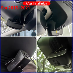 for Volvo XC90 2015-2025 4K Dash Cam Wifi Camera Video Recorder