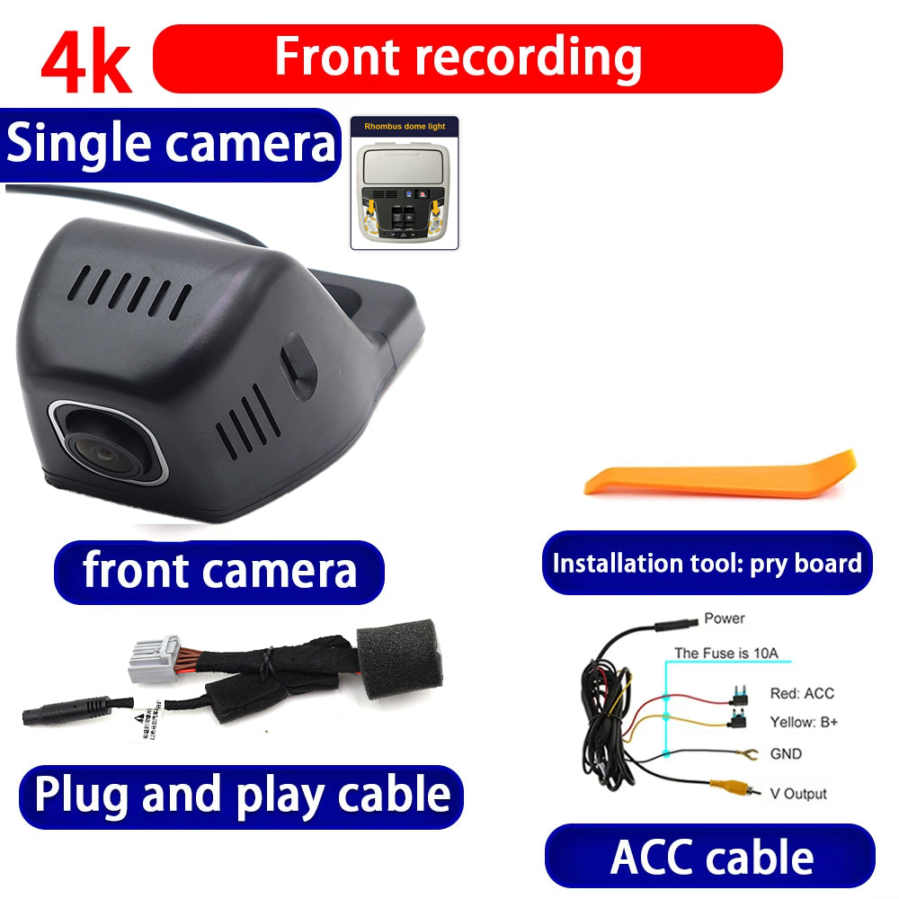for Honda Clarity FCV Pilot Ridgeline e:Ny1 e:N1 e N1 Ny1 2160P 4K Dash Cam Wifi Camera Video Recorder