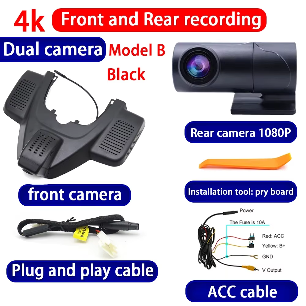 for Mercedes Benz MB GLE W166 GLS X166 2015-2019 4K Dash Cam Wifi Camera Video Recorder