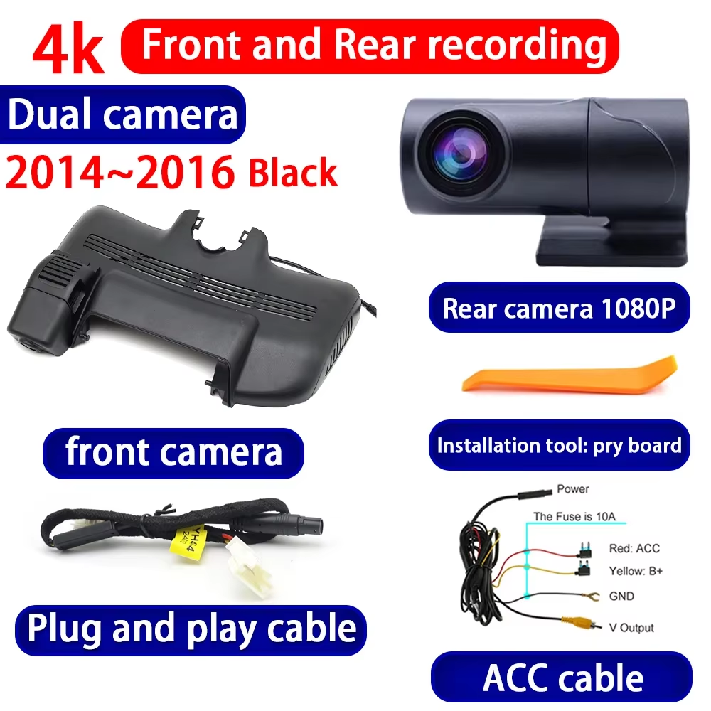 for Mercedes Maybach Benz S Class W222 C217 A217 2014-2021 4K Dash Cam Wifi Camera Video Recorder
