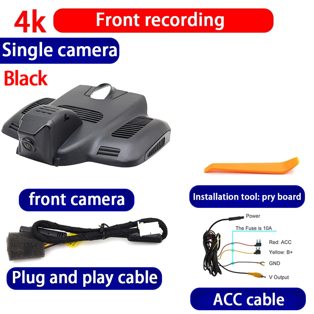 for Mercedes Benz MB C E Class W213 S213 C238 W205 S205 C205 4K Dash Cam Wifi Camera Video Recorder
