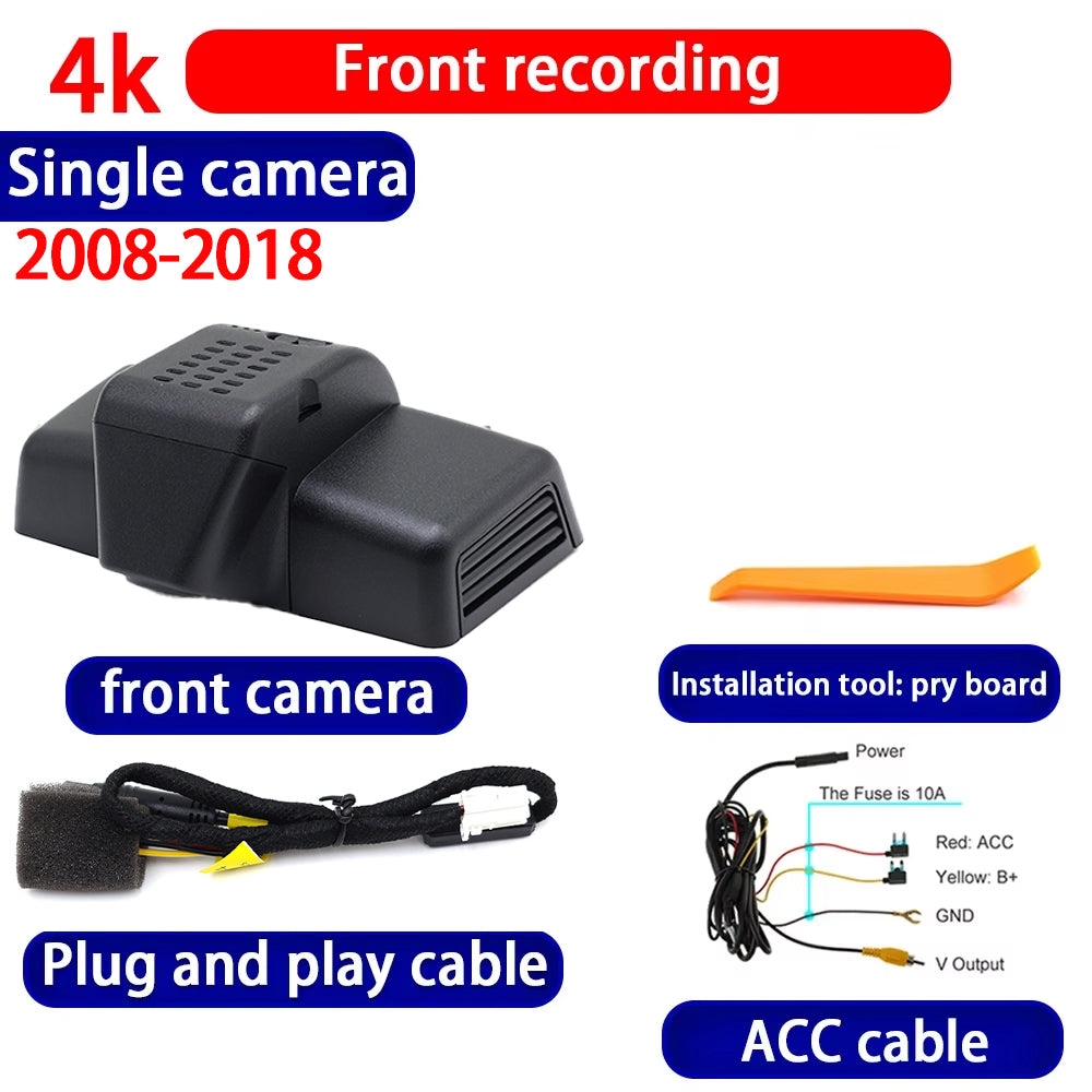 for Mercedes Benz G Class W463 G350 G400d G500 G550 G55 G63 4K Dash Cam Wifi Camera Video Recorder