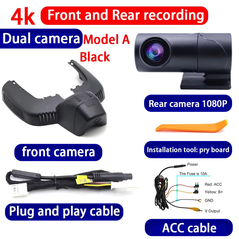 for Mercedes Benz MB GLS X167 GLE W167 V167 2019-2025 4K Dash Cam Wifi Camera Video Recorder