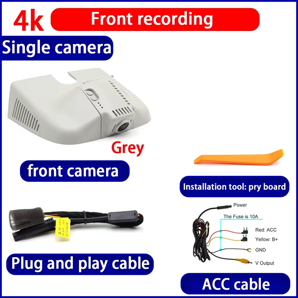 for Mercedes Benz MB M ML GL Class W166 X166 2012-2015 4K Dash Cam Wifi Camera Video Recorder