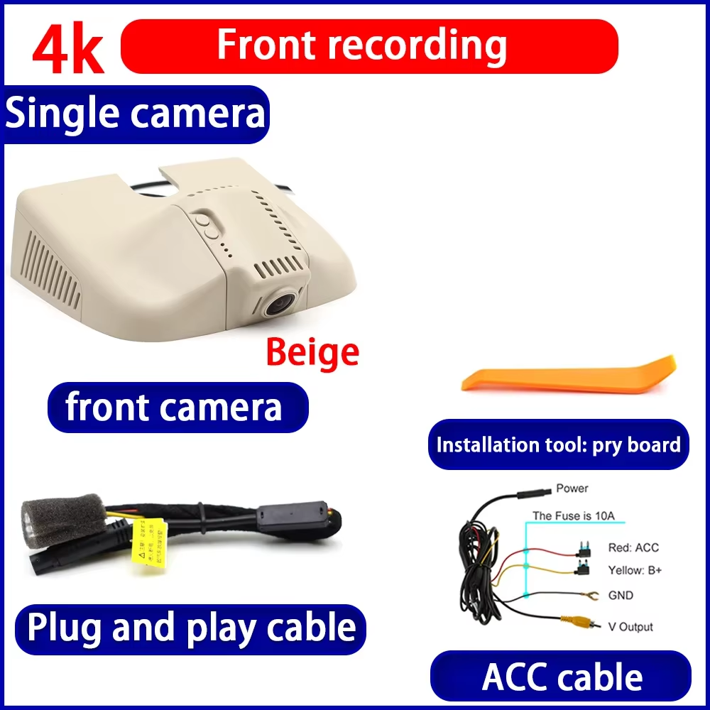 for Mercedes Benz MB M ML GL Class W166 X166 2012-2015 4K Dash Cam Wifi Camera Video Recorder