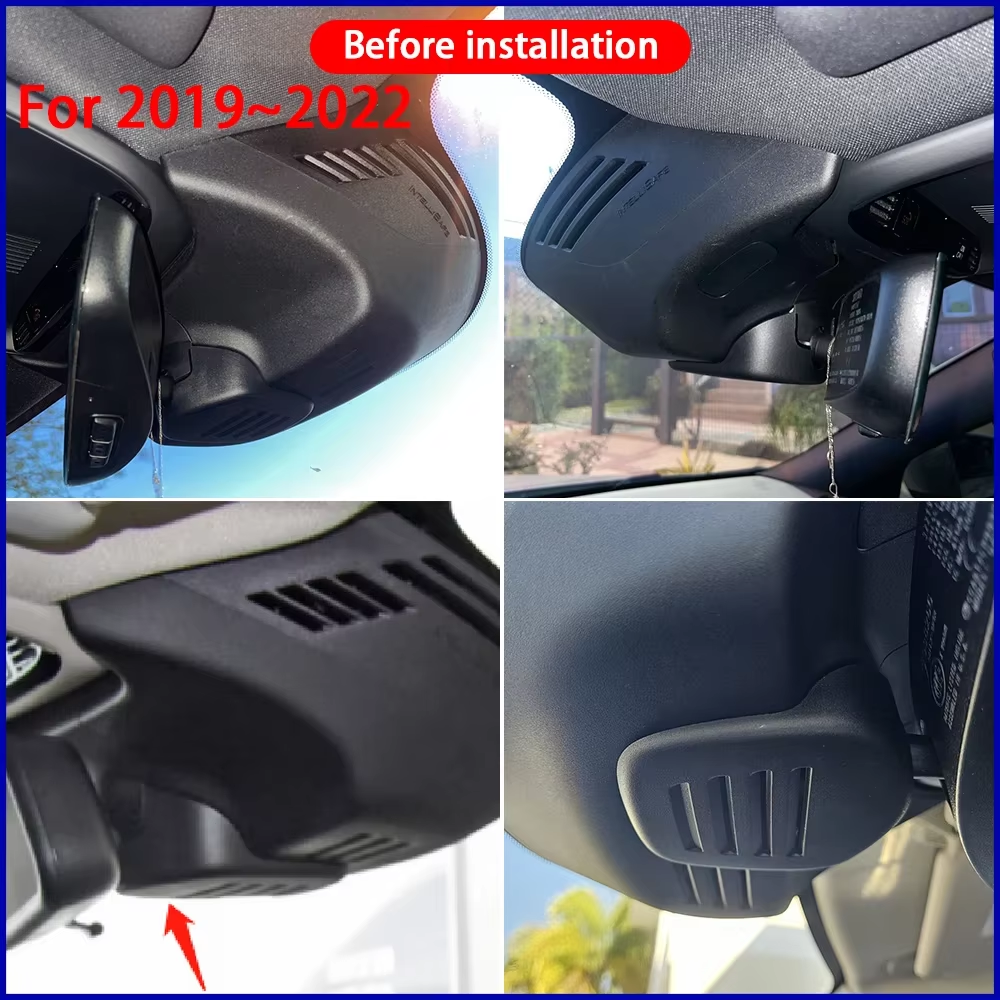 for Volvo S60 V60 2019 2020 2021 2022 2023 2024 2025 4K Dash Cam Wifi Camera Video Recorder