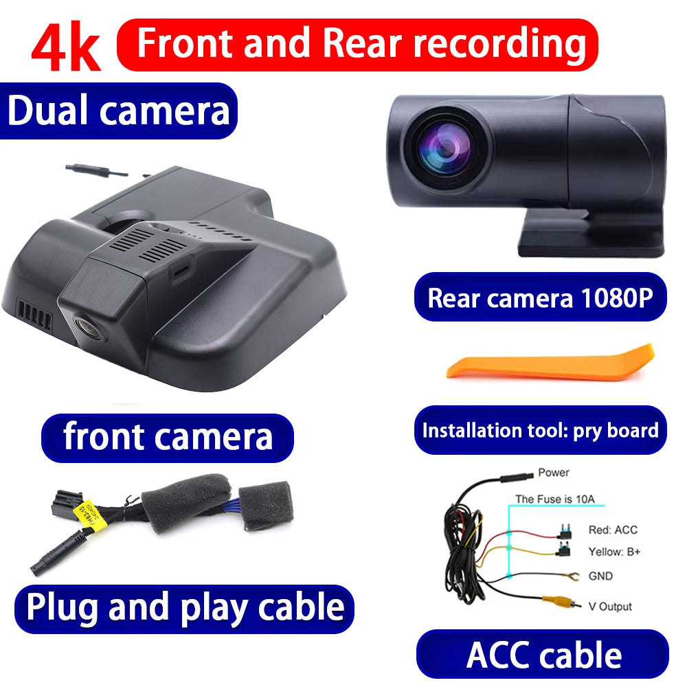 for Buick Encore GX 2020 2021 2022 2023 2024 2025 4K Dash Cam Wifi Camera Video Recorder